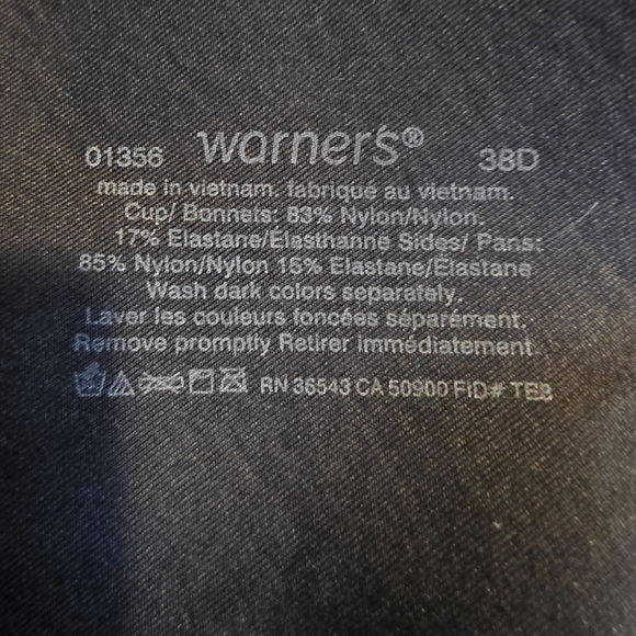 Warner's Black and Tan Bra Duo - Picture 5 of 11